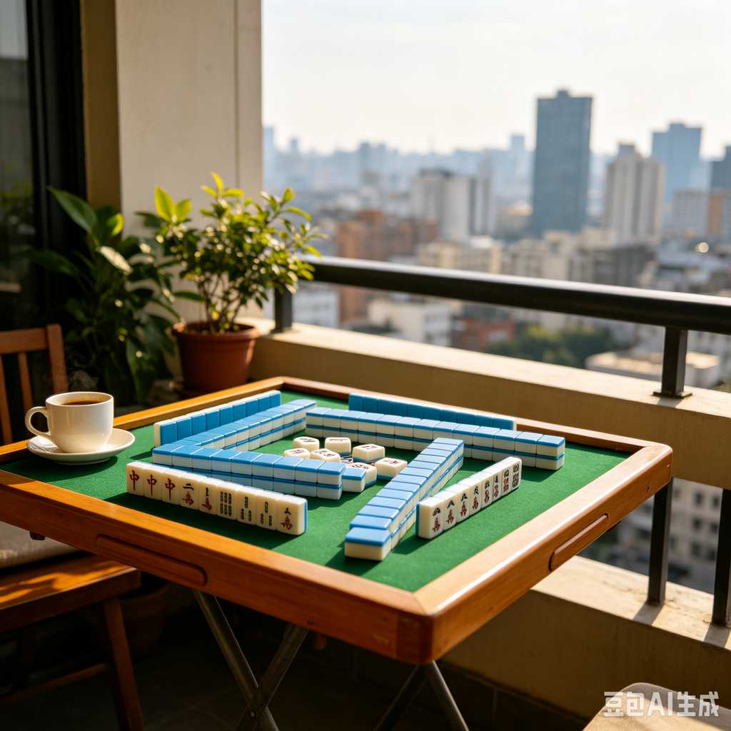 mahjong table mat