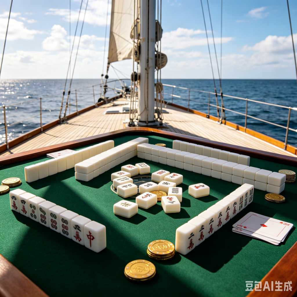 decorative mahjong tiles set